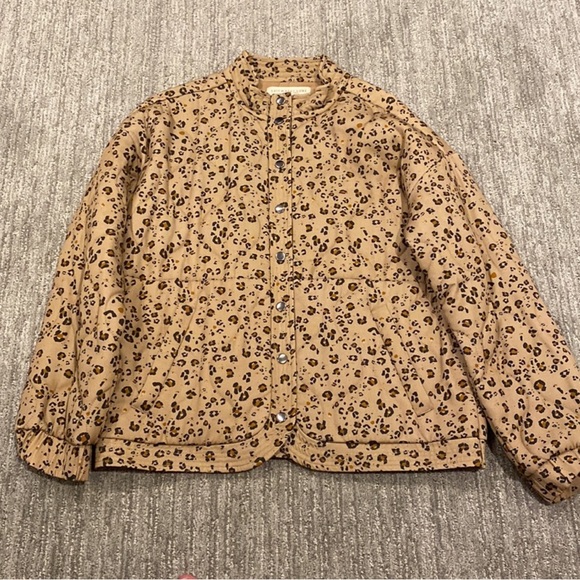 Saltwater Luxe quilted leopard jacket - Picture 3 of 4